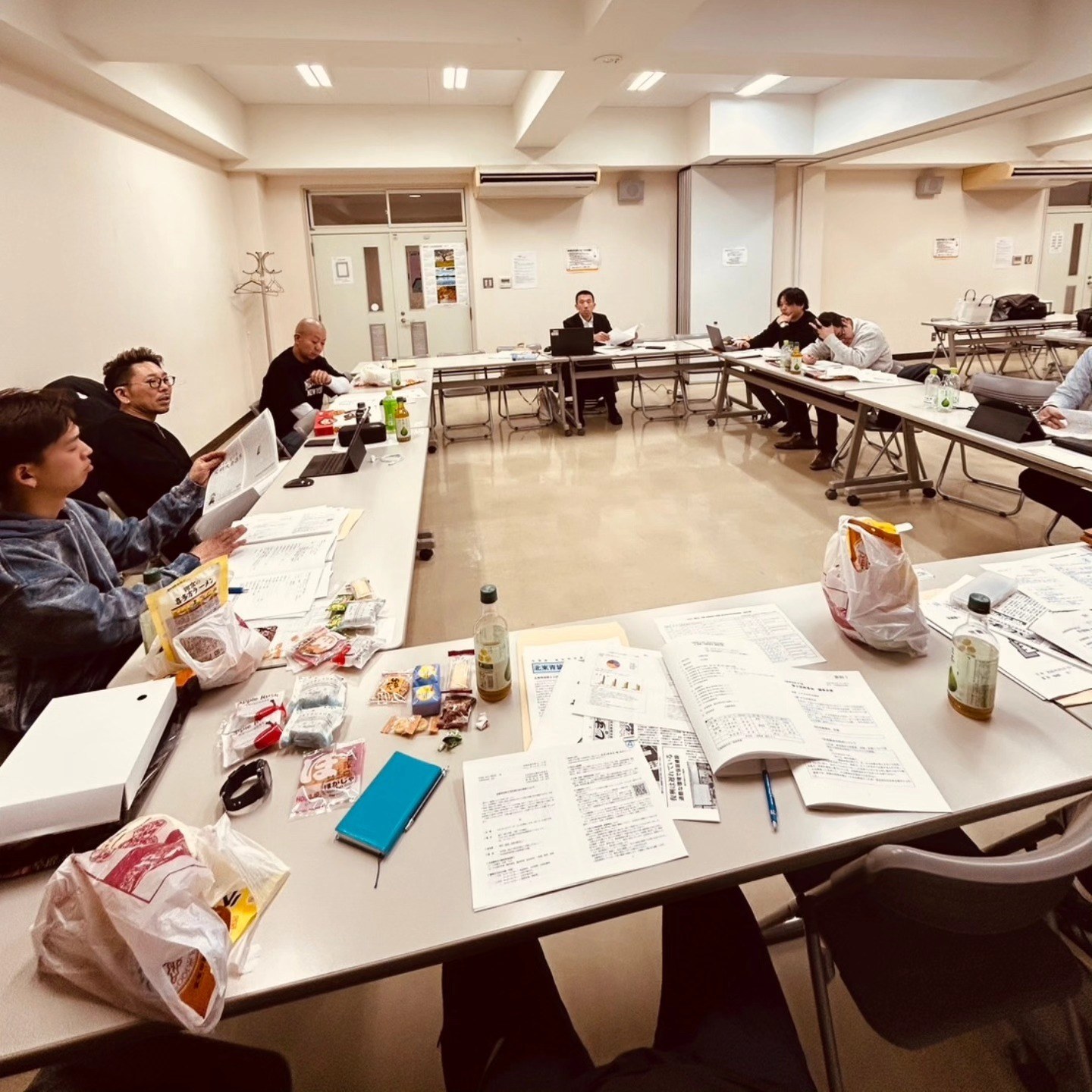 2日間にわたり行われた幹事会の様子。