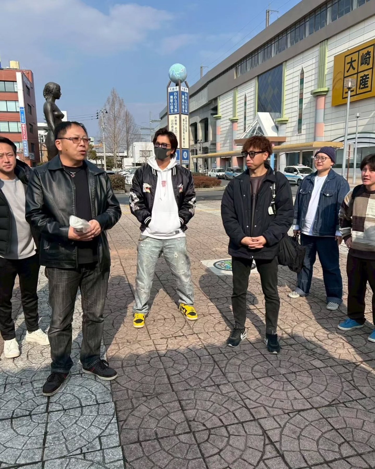 古川駅周辺で清掃活動を行いました。
